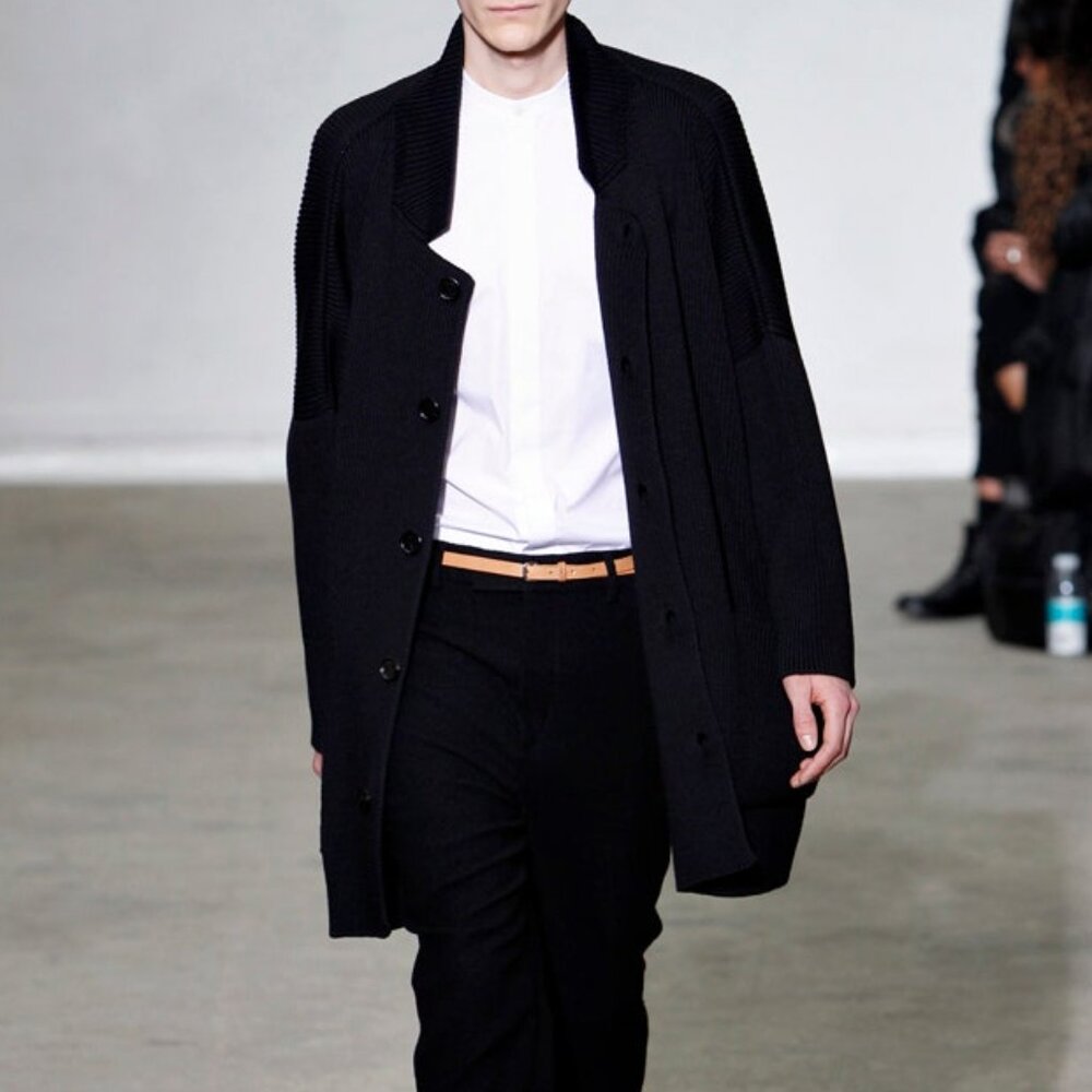 AW11 KRIS VAN ASSCHE OVERSIZED SWEATER S